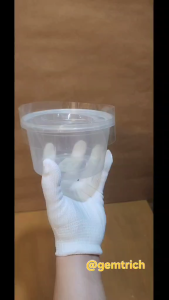 Shrink Wrap Plastic Packaging Shrinkable Plastic Sealer Film for Microwavable Round  Rectangular Tub
