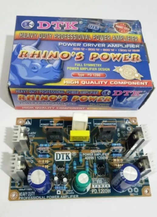 kit power Driver RHINO'S PD 1200W DTK | Lazada Indonesia