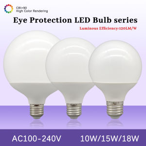 3PCS Energy Saving RA90 18W 15W 10W LED Bulb E27 G80 G95 G120 Global Light Lampada Ampoule LED Light Bulbs White Warm White LED