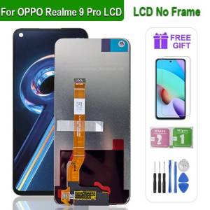 6.6" Display For Oppo Realme 9 Pro LCD Touch Screen Digitizer Assembly Replacement For Realme 9 Pro LCD RMX3471 RMX3472 Display