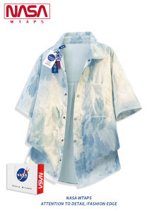 NASA WTAPS | American Tie-Dye Patchwork Lightweight Quick-Dry Shirt