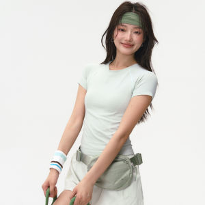 umeverb | Bộ Đồ Thể Thao Ngắn Tay Cho Yoga Chạy Bộ Cầu Lông Pilates