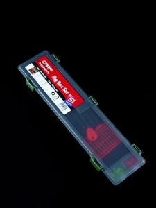 Carp Fishing Tackle Set with Pre-Made Hook Rigs Bait Needle Stopper & Simulation Sweet Corn in Portable Rig Box