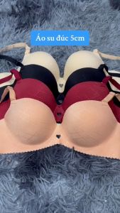 Áo lót áo ngực su đúc đệm bàn tay 5cm nâng đẩy đà tự nhiên không gọng mặc mát mặc nhẹ L185