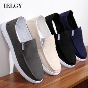 IELGY Men S Slip-On Old Beijing Cloth Shoes Slip-On Shoes