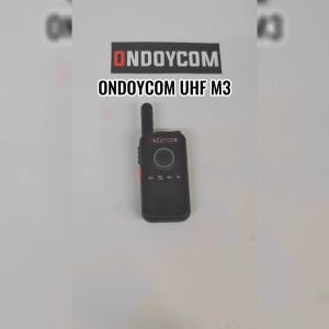 ONDOYCOM M5 SET OF 2 Portable Two Way Radio Walkie Talkie 5W UHF with 16 Channel