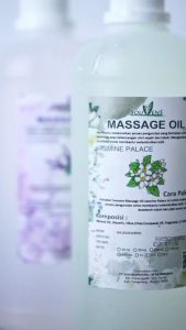 Souvens - Massage Oil Aroma Jasmine Palace Minyak Pijat Olive Oil Kemasan 1 Ltr