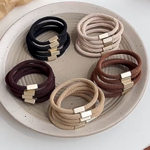 iandmysis ยางรัดผม แพ็ค 5 ชิ้น ร้านไทย ยางรัดผมเกาหลี ยางรัดผมสวยๆ ยางรัดผมไม่กินผม ยางรัดผมสไตล์เกาหลี ยางรัดผมแฟชั่น