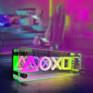 Neon Signs Lights 3D LED Table Lamp Colorful Thousand Layer Mirror Atmosphere Lightingfor E-sportBedroomBirthdayParty Deco