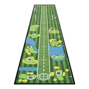 B·C·GOLF | Golf Practice Mat Auxiliary Alignment Line Nylon Easy Storage