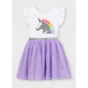 Váy voan tay cánh tiên hình Pony Cat & Jack bé gái