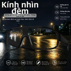 DIGELE | Kính Đeo Đi Xe Ban Ngày & Đêm Chống Bụi Chống Tia UV