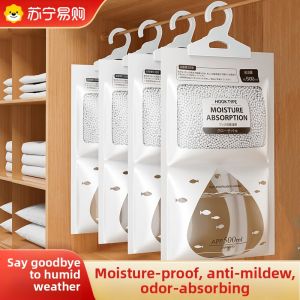 Hanging Moisture Absorber Bag Dehumidifier Dryer for Indoor Wardrobe Student Dormitory Home Use Mold Proof 1612