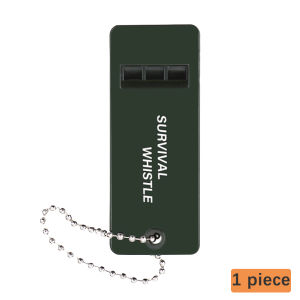 2/5pcs 3-frequency Survival Whistle Outdoor High Decibel Survival Whistle for Hiking Camping Hunting Light-weight Whistle