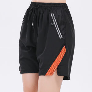 Summer Lightweight Loose Five-Quarter Running Shorts And Short-Sleeved T-Shirt Fitness Set for Women Breathable Quick-Dry Sportswear