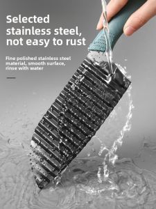 Multi-Functional Kitchen Wave Potato Knife Commercially Used Home Cooking Tool Fruit Peeler Vegetable Cutter Wave Pattern