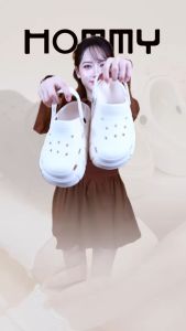 【พื้นหนา 6 CM - รุ่นใหม่2025】HHS.. รองเท้าแตะ แฟชั่น รองเท้าหัวโต แบบมีสายรัด ใส่สบาย (SH-1)