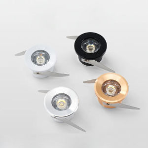 10pcs 3W lõm chiếu sáng Mini Đèn Trần Gắn Đèn Led âm trần Đèn trần Bạc/Đen/Trắng/Vàng