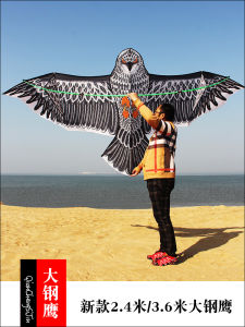 New Weifang 2.4 M 3.6 M Large Steel Eagle Golden Eagle Eagle Eagle Large Adult Breeze Kite Reel