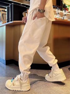 American Style Casual Sporty Mens Sweatpants Loose Fit Premium Quality Spring Autumn Trendy Brand Harlan Long Trousers