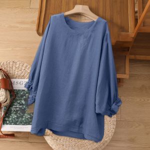 Lieoyuarn | High-end Tag-cut Womens Short Sleeve Batwing Sleeve T-Shirt