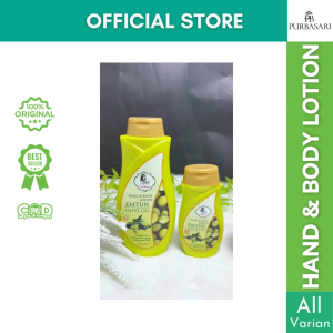 Purbasari Hand & Body Lotion Zaitun Olive Oil | 100ml & 220ml Melembapkan & Haluskan Kulit