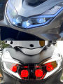 ไฟหน้ารถจักรยานยนต์ Honda PCX160 แบบ LED ปรับแต่งได้ กระจกมองเห็นแบบแมทริกซ์ ชุดปรับแต่งไฟหน้าแบบแยกส่วน แหล่งกำเนิดไฟฟ้า. 