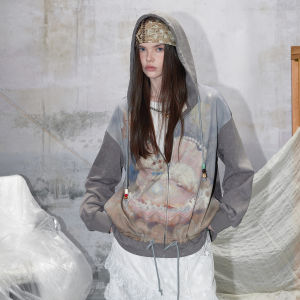 unifree | Áo Khoác Hoodie In Hình Chó