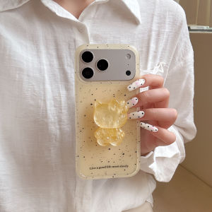 Sanrio | Sanrio 3D Hello Kitty Splashed Ink Phone Case For iPhone 17 Pro Max 16 15 14 Pro Max Shockproof Cases Cover With Cute KT Holder