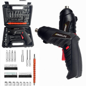 ไขควงไฟฟ้า แบตเตอรี่แบบชาร์จได้ ไขควงไร้สาย ไขควงไร้สายแบบกระแทกทรงพลัง สำหรับมอเตอร์ Cr-Reducer