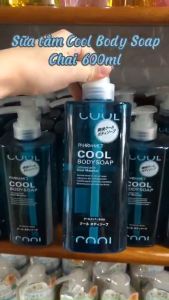 [MẪU MỚI] Sữa Tắm Dành Cho Nam Cool Body Soap Hương Bạc Hà Mát Lạnh Nhật Bản Chai 550ml