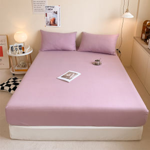 Washed Cotton Bed Canopy Single Piece Pure Color Bedding Cover Polyester Fabric Flat Weave Bedding Accessories from China