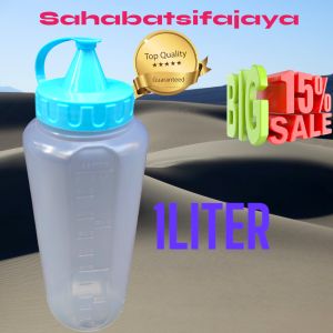 Botol Kecap 1Liter/Botol Saos Besar/Botol Mayones Jumbo/Botol Sambal Serbaguna
