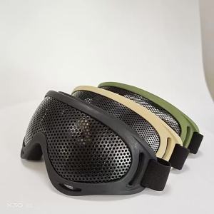 Outdoors Hunting Airsoft Goggles Tactical Paintball Shock Resistance Eyes Protecting Outdoor Sports Metal Mesh Glasses Goggle