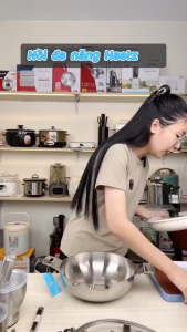 Nồi lẩu inox 316 đúc liền khối HAATZ CIC6620 size 26cm kèm vung kính