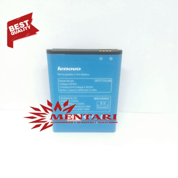 Baterai Batre BL205 For Lenovo P770 P770i Battery Model Kode BL