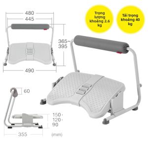 Sanwa Supply | Đế Đỡ Chân Dưới Bàn Cho Văn Phòng Và Nhà