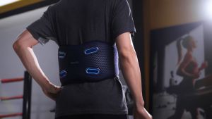 Philips Massager PPM4721 Waist: Pijat ice compress/hot compress/3D support design/Antibacterial splashing cloth