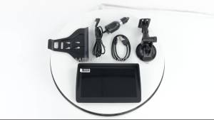 9 Inch Touch Screen Car GPS Navigation Truck Sunshade Sat Nav 256M+8G 2025 Europe Map Navigators FM Transmitter Hi-Fi Speakers