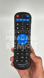 Remot Remote STB Android TV BOX Universal MeeCool BB2 / T96 Max / X96H /KM9 ATV / M82 Pro / T95Q / T9 RK3328 / T95Z Plus / Nova N5 / Q+ / T95x / X96 Max / H-96Max / S950x3 / S905x2