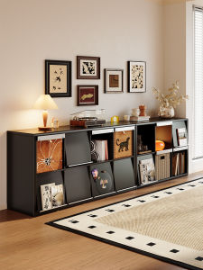 MEISD | Steel Freestanding Flap Door Bookshelf
