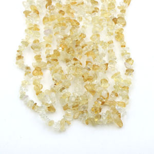 5-8mm Natural Irregular Citrine Stone Beads Gravel Chips Loose Spacer Beads for Jewelry Making DIY Bracelet Necklace Wholesale