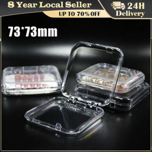 1/5pcs Clear Square Nail Storage Boxes Jewelry Diamond Embroidery Craft Bead Pill Holder Storage Tool Beads Container Rectangle Case