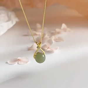 Dây chuyền đơn giản thanh lịch - stones beads dây chuyền xoắn ý QA323.45748 dây chuyền nữ ma dây chuyền 2 tầng nữ dây chuyền nữ sợi mảnh day chuyen han quốc dây chuyền tiểu thư BSTDC - [NaLa Shop]