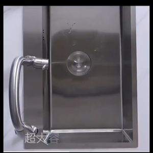 Sink Kitchen Silver 68 x 45 cm Komplit / Wastafel Cuci Piring 6845 cm