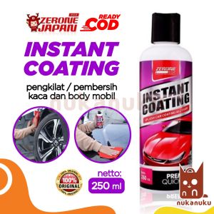 ZERONE INSTAN COATING zerone japan pengkilap body mobil original 250 ml