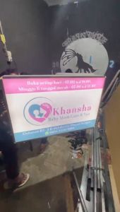 NEON BOX CUSTOM PLANG ADVERTISING 60x90cm
