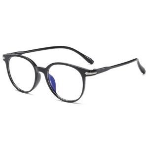 Simple Round Eyeglass Frame Suitable For Both Men And Women Anti-blue Light For Daily Commuting 15959