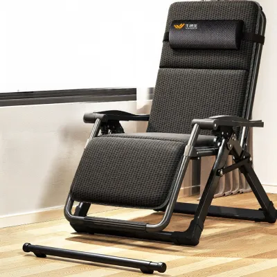 WUQIBAO | Wuji Bao Folding Recliner: Afternoon Nap Home Use Senior-Friendly Balcony Chair—2026 New Model Office Use Sit or Lie Down