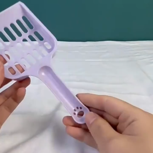 Xẻng nhựa xúc cát cho mèo Xẻng xúc phân thú cưng vệ sinh có khe lọt cát